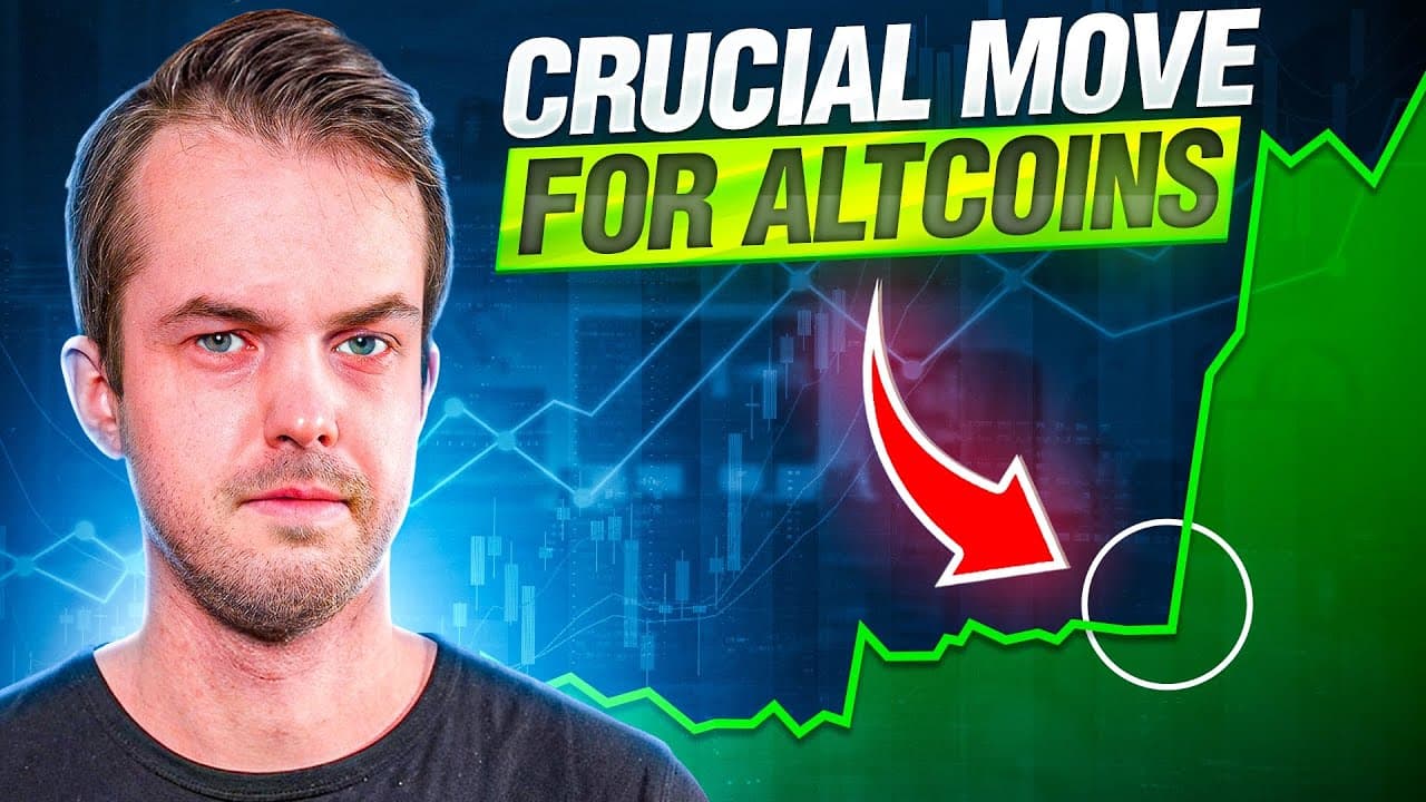  The Crucial Move for Altcoins to Run 
