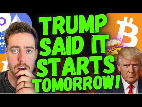  Bitcoin - Trump Just Did The Unthinkable 
