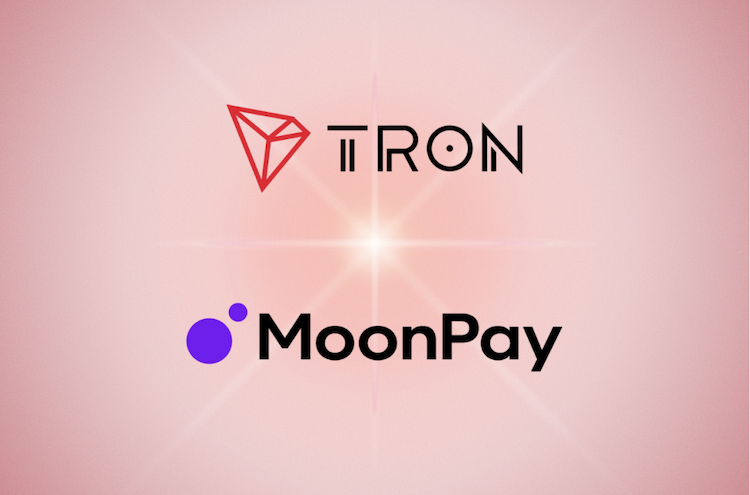 MoonPay partners with TRON to launch a native non-custodial wallet supporting $TRX and $USDT in the MoonPay app.