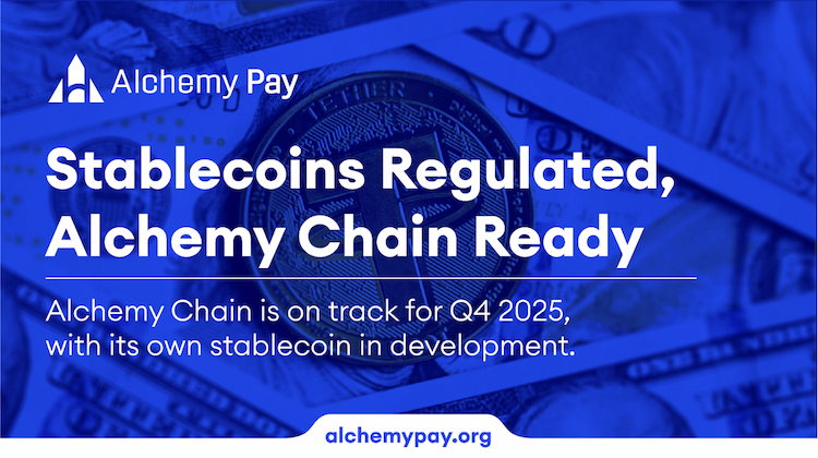 Alchemy Pay announces a Q4 2025 launch target alongside the development of its native stablecoin.