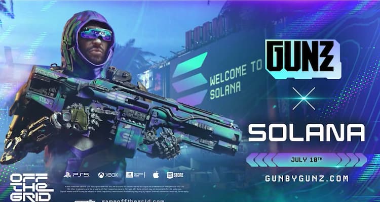 GUNZ expands to Solana on July 10, bringing its $GUN token and multi-chain strategy to a high-performance DeFi ecosystem.