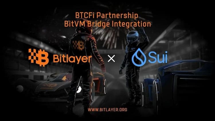 Sui partners with Bitlayer to integrate the BitVM bridge and launch Peg-BTC (YBTC), a Bitcoin-backed token, on its platform.