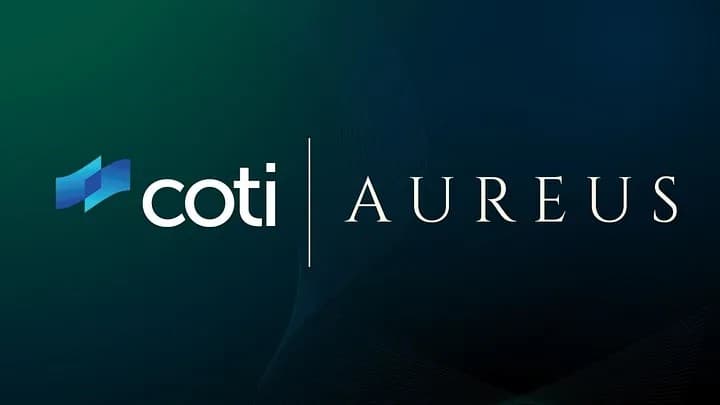 COTI partners with Aureus to bring compliant privacy to real-world asset finance.