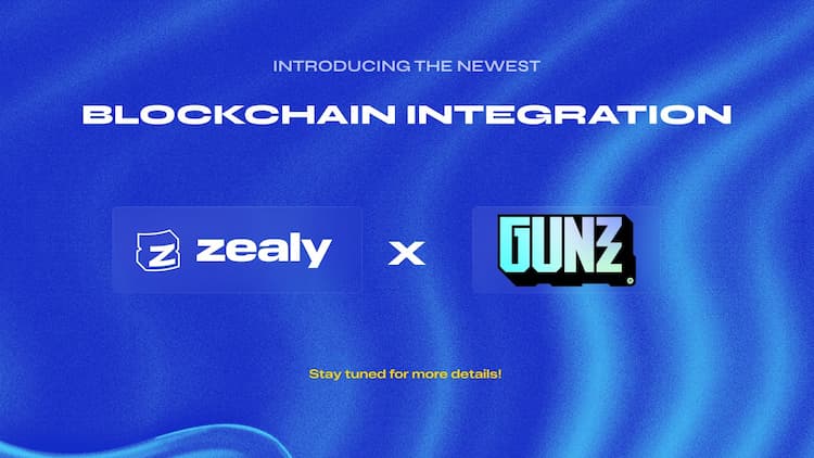 GUNZ teams up with Zealy to enable gamified quests and on-chain rewards ahead of its mainnet launch.