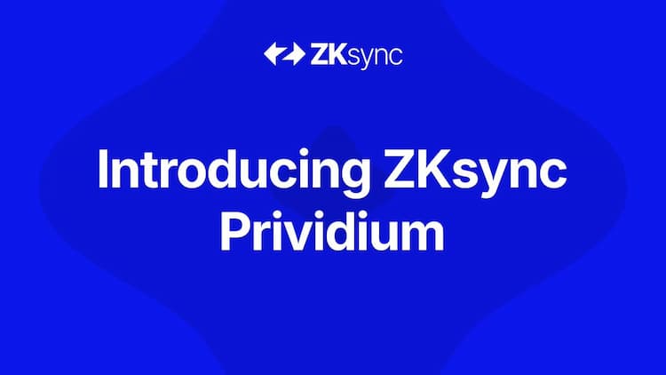 ZKsync introduces Prividium, a private blockchain platform enabling secure, RWA-compliant onchain finance for institutions.