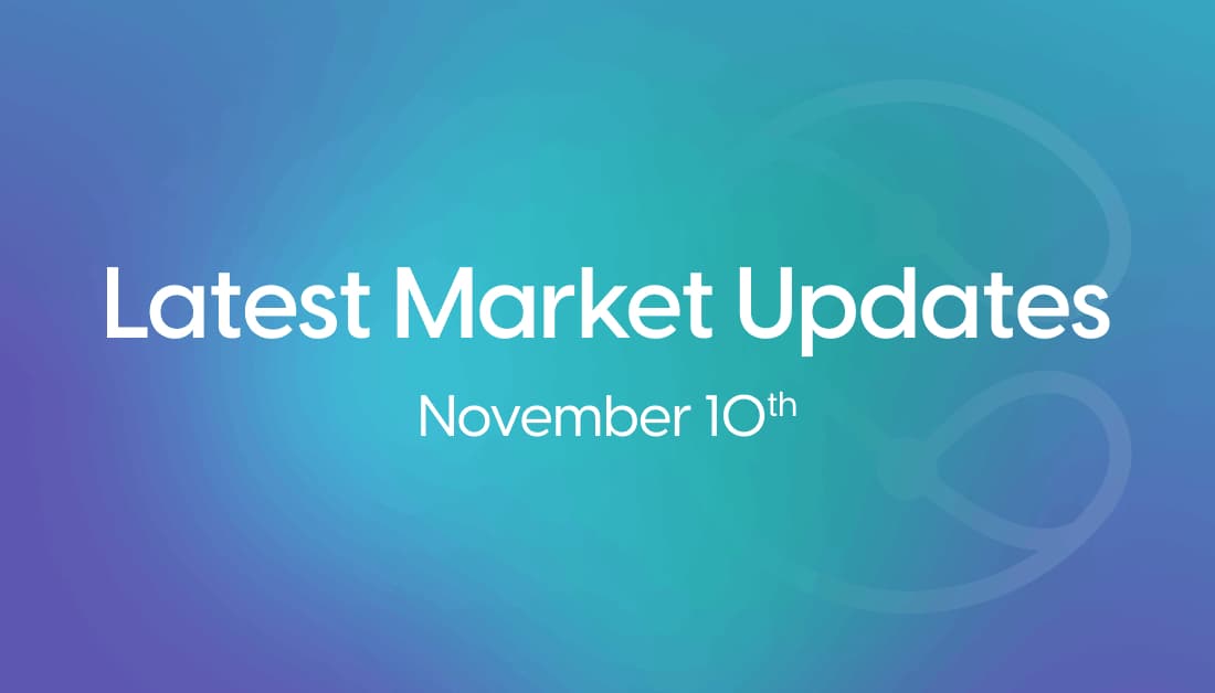 Market Updates: Nov 6 - 10