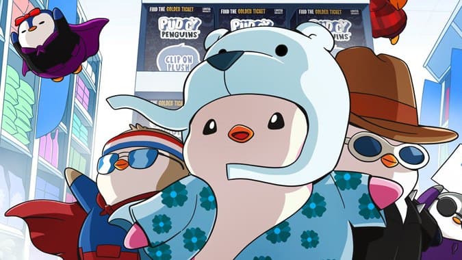 Pudgy Penguins debut in Walmart as NFTs corner the retail sector.