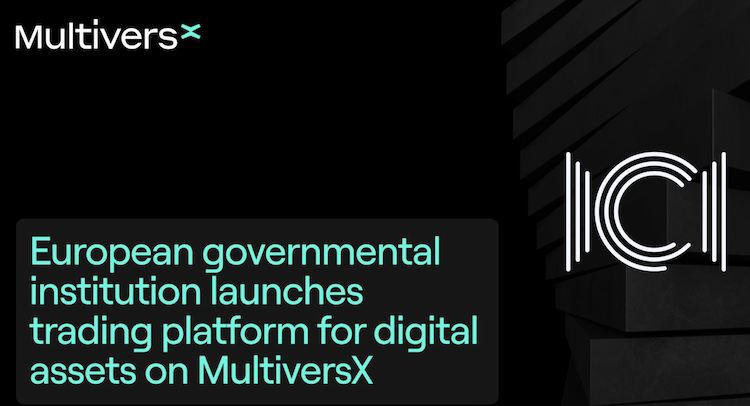 MultiversX announces the launch of ICI D|SERVICES (ICI Decentralized Services), the first European institutional NFT trading platform for digital assets.