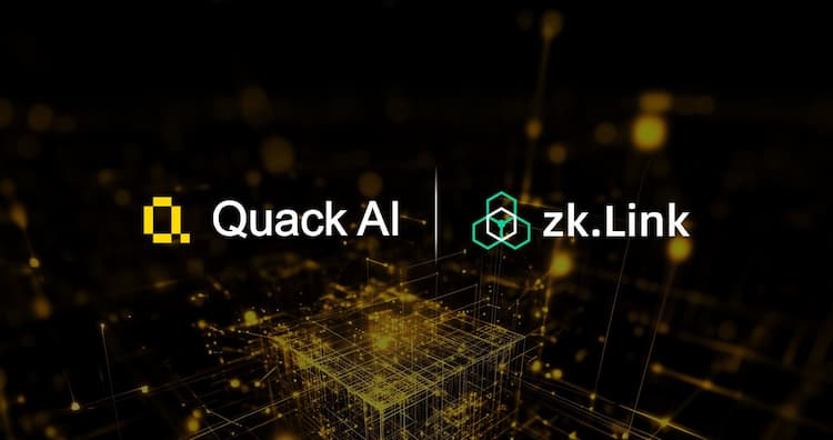 zkLink teams up with Quack AI to enhance on-chain governance with AI-driven decision-making.