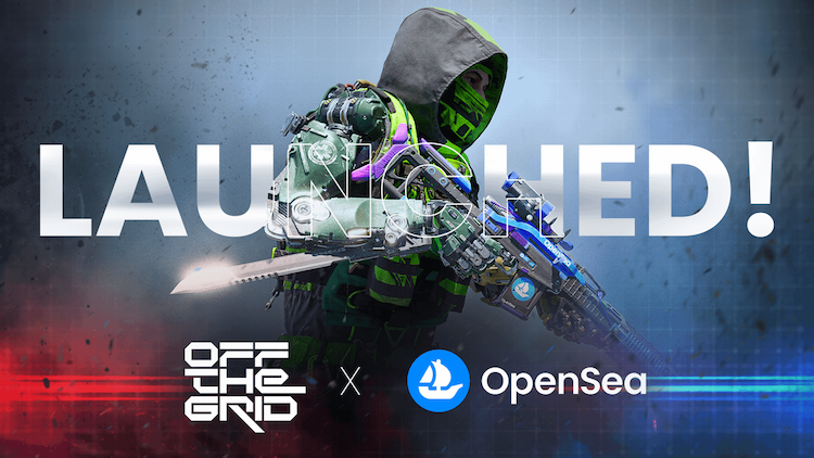 GUNZ announces that Off The Grid trading is now live on OpenSea, marking the start of real NFT trading for the project.