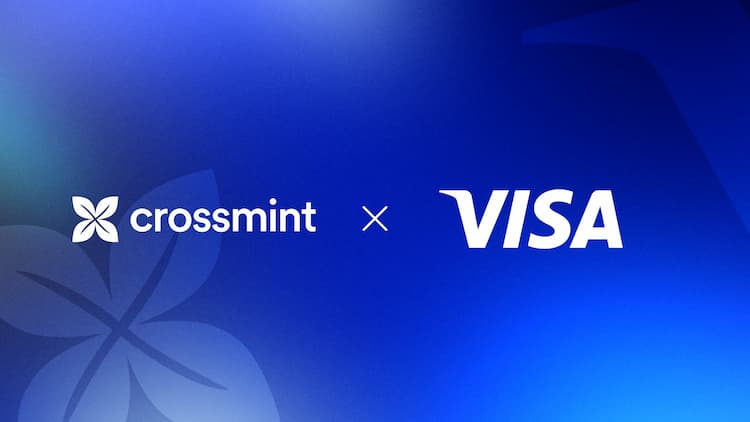 Crossmint partners with Visa to launch AI-powered blockchain tools and NFT wallet services.