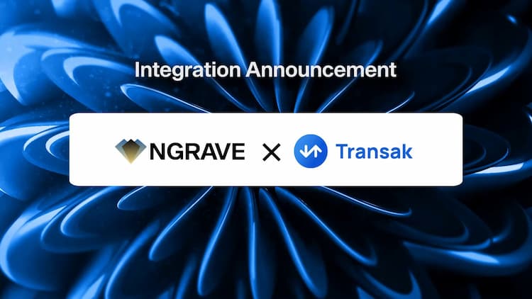 NGRAVE partners with Transak to offer seamless fiat-to-crypto purchases through LIQUID.