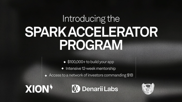 XION, Red Beard Ventures, and Denarii Labs launch Spark Accelerator with $100K funding for Web3 developers.