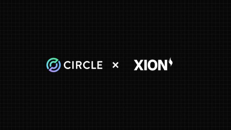 XION integrates with Circle to enable USDC gas payments across its blockchain.