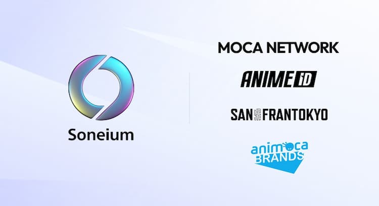 Animoca Brands partners with Soneium by Sony Block Solutions Labs to develop Moca ID and support San FranTokyoโs anime-focused initiatives.