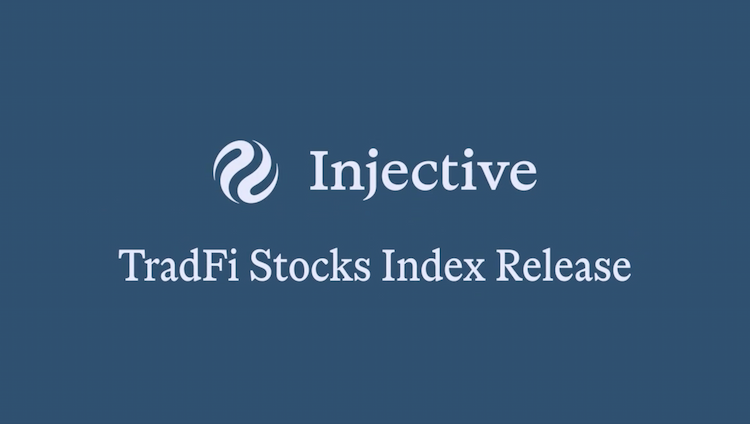 Injective launches the TradFi Stocks Index, which tracks hundreds of major publicly traded stocks in a single product.