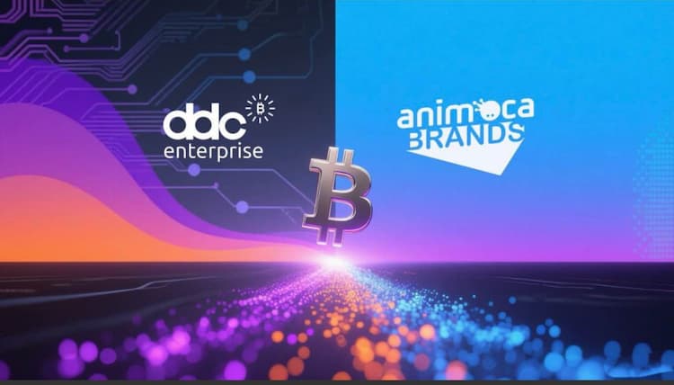 DDC Enterprise partners with Animoca Brands in a $100M Bitcoin initiative to enhance corporate treasury strategy.