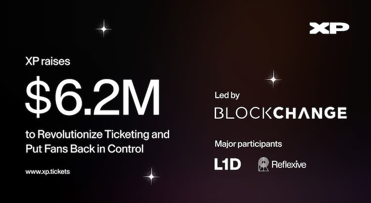 XP raises $6.2M to improve ticketing and enhance fan-centric live experiences.