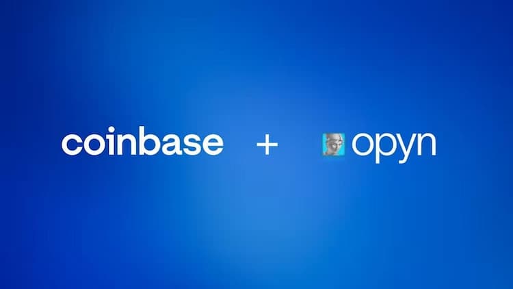 Coinbase acquires Opynโs leadership team to expand its onโchain derivatives offering.