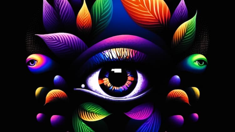 The Internet Computer booth at the NFT Festival in Lugano is presented in the form of a village.