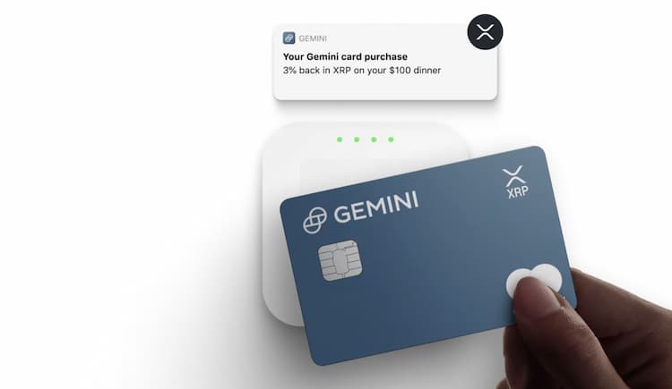 Gemini partners with Ripple to launch an XRP rewards credit card and expand RLUSD use.