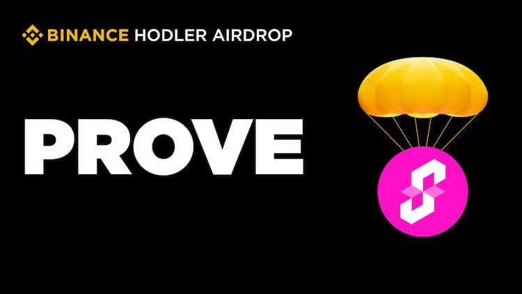 Binance lists Succinct $PROVE as its 31st HODLer Airdrops project.